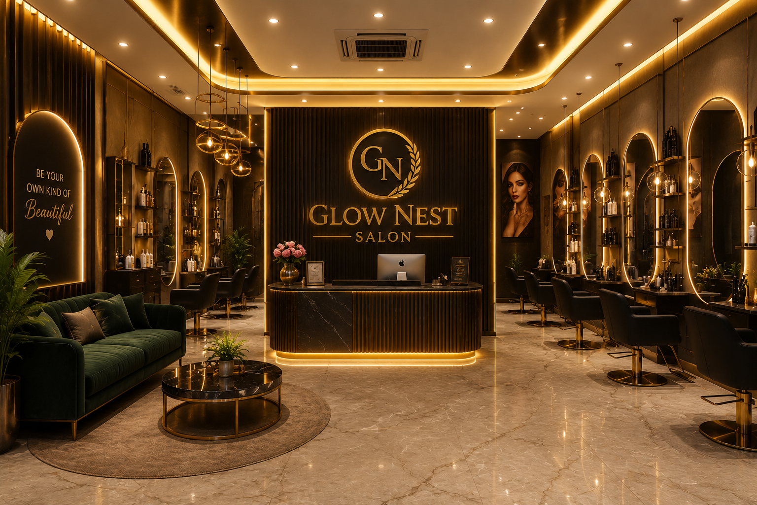 Salon Interior